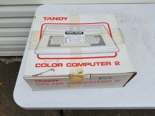 Tandy Color Computer 2 64k Coco2 Basic Vintage In Open Box