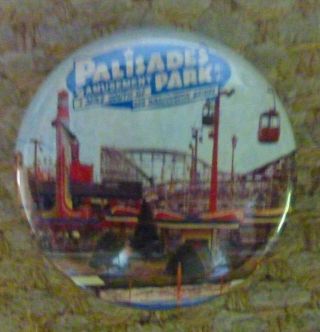 Rare Palisades Amusement Park Jersey PIN 2