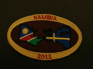 2011 22nd World Scout Jamboree Sweden - Namibia