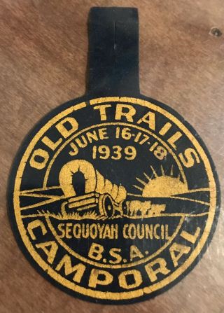 1939 Sequoyah Council Old Trails Camporal Felt Patch Boy Scout Order Arrow Bsa