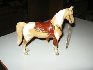 Vintage Breyer Western Pony No.  42 In Light Honey Palomino - S/h