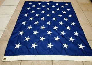 Us Navy Union Jack - Nylon Embroidered - Embroidered Star Flag