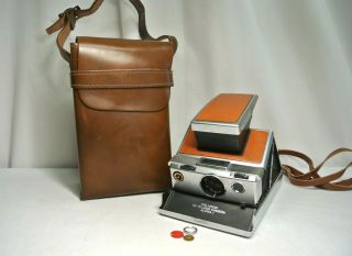 Vintage Polaroid Sx - 70 Land Camera Alpha 1 With Case /