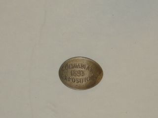 1893 Columbian Exposition Elongated 1892 Liberty Nickel 5c
