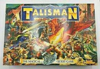 Talisman 3rd Edition Base Game Vintage Games Workshop 100 Complete