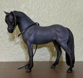 Breyer Traditional Horse • Custom Bouncer Pony • Cm Black Roan • Mak Studios
