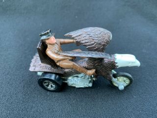 Vintage Hot Wheels Rumblers Rrrumblers Bold Eagle Mattell With Rider