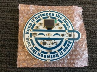 Hacker Warehouse 2018 Electronic Badge Defcon 26