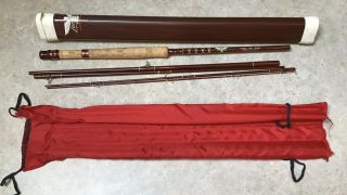 Fenwick Vintage Fishing Rod And Travel Tube - Ff856 - 5 - In