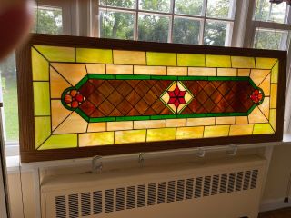 Stained Glass Window 23 By 62