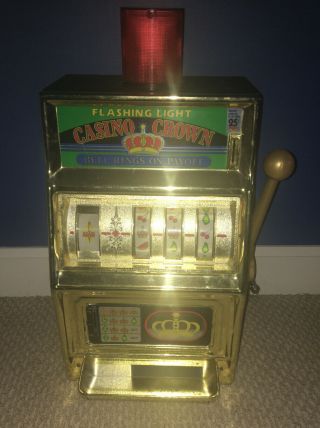 Vintage Waco Casino Crown 25 Cent Coin Op Slot Machine