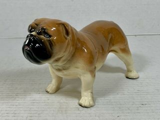 Vintage Coopercraft Bulldog Dog Figurine - Made In England