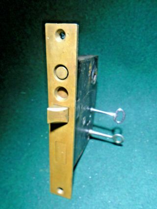 Sargent 6354 Double Keyed Entry Mortise Lock W/keys (13011)