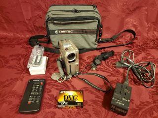 Sony Dcr - Pc1 Vintage Mini Dv Handycam Digital Video Camera,  Bundle,  Guaranteed