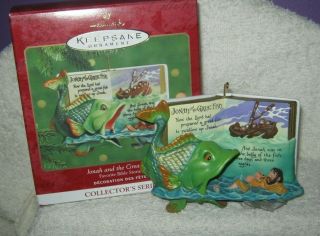 Hallmark Ornament - Favorite Bible Stories - Jonah And The Great Fish -