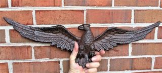 Large Wall Mounting USA EAGLE PLAQUE Foundry Cast Iron Over 25 