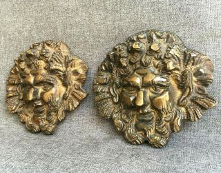Big Antique Furniture Ornaments Made Of Bronze France 19th Century Faun