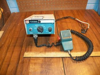 Vintage Federal Sign & Signal Corp.  Electronic Siren Pa - 20a