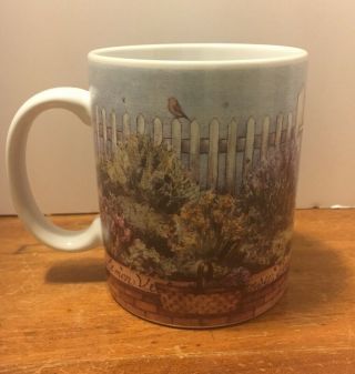 Lang And Wise Herbs Of Williamsburg Coffee Tea Mug Collector Mugs 1998