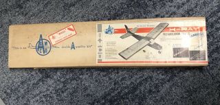 Vintage H - Ray R/c Sport Wooden Model Airplane Kit Aamco