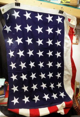 Vintage 48 Star American Flag 9 