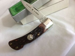 Older Camillus York Usa Lock Blade Knife Boy Scouts Of America