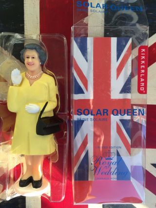 Kikkerland Solar Queen Limited Edition Royal Wedding Yellow Dress Very Rare 3
