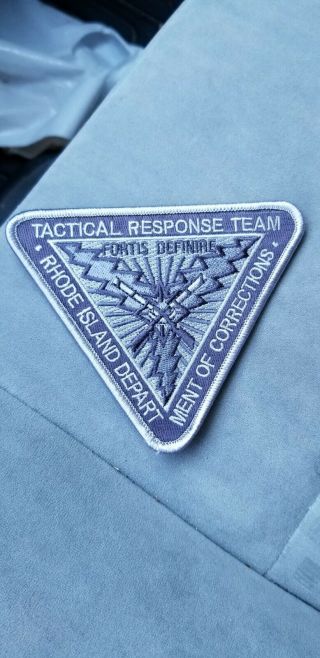 Ri Department Of Corrections Tactical Response Team Very Rare Ri Subdued