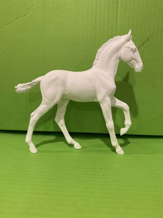 Unpainted Breyer Model Horse Body,  Primed And Ready To Be Painted Foal