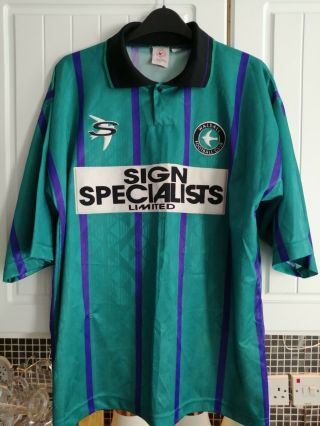 Vintage Walsall Football Shirt 1994 - 95 3rd Jersey Medium Mens Rare Top 38 - 40