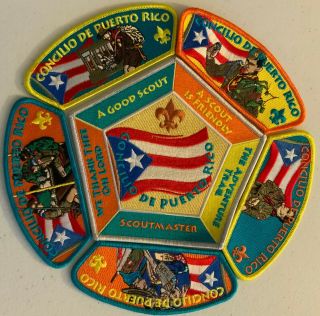 Concilio De Puerto Rico Set Of 7 Csps