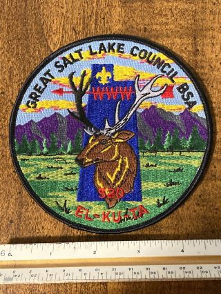 Bsa/oa Great Salt Lake Council/lodge 520 El - Ku - Ta Jacket Patch.  Patch