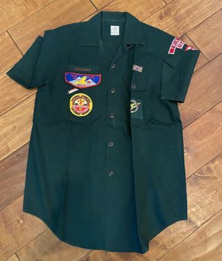 Boy Scout Oa 363 Ma I Shu Vintage Uniform