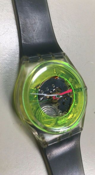 Vintage Swatch Watch TECHNO SPHERE GK101 AG1985 2