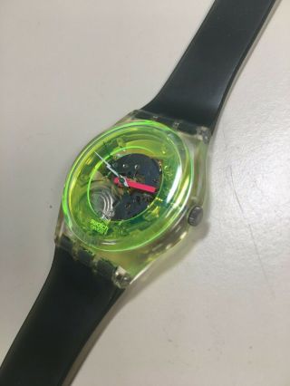 Vintage Swatch Watch TECHNO SPHERE GK101 AG1985 3