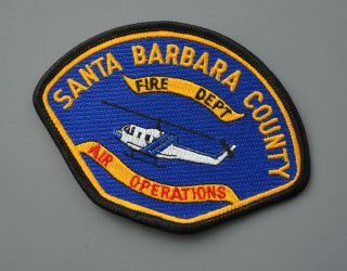 Santa Barbara County Fire Dept.  Air Operations Patch 2,  Ca