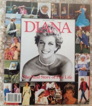 Princess Diana The Real Story Of Her Life Softcover Book
