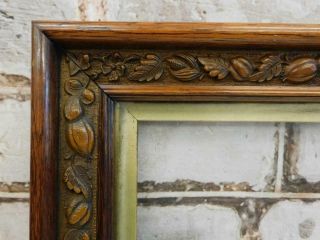Really Old Picture Frame Art Nouveau Fits A 18 Inch X 15 " Painting