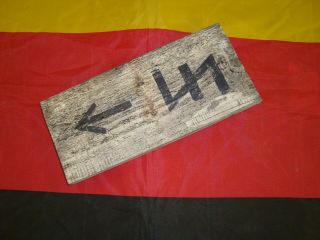 Ww2 German Waffen 2nd Panzer Division Das Reich Direction Sign