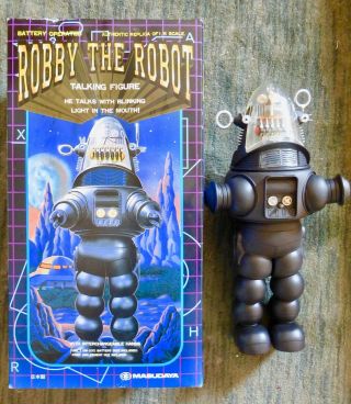 Vintage Robby The Robot 1997 Masudaya 15 Tall Talking Forbidden Planet W.  Box