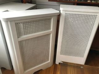 Metal Covers For Cast Iron Steam Radiators/ 100 Years Old Multiple Sizes
