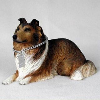 Collie (sable) My Dog Figurine Statue Pet Lovers Gift Resin Hand Painted