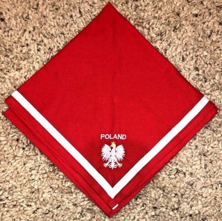 Poland (polish) Contingent 2019 24th World Boy Scout Jamboree Neckerchief -