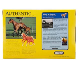 Breyer Horse Traditional Book Set - MISTY OF CHINCOTEAGUE & STORMY 1157 2