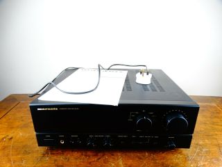 Marantz Pm - 50 Stereo Integrated Amplifier Vintage Hi - Fi Amp Audiophile 1989