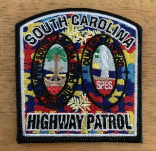South Carolina Highway Patrol Autism Awareness Police Patch