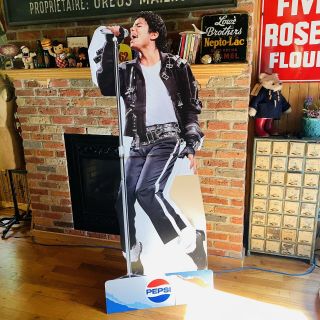 Vintage Pepsi Cardboard Michael Jackson Advertasing Life Size 2008