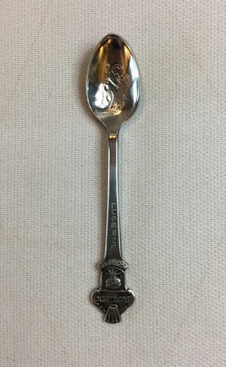 Vintage Rolex Bucherer of Switzerland Lucerne Collector Baby Spoon Excel 2