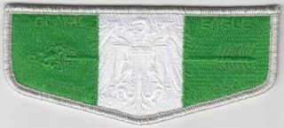 Bsa Oa Black Eagle Lodge 482 Flags Of Transatlantic Council Nigeria Flap Patch