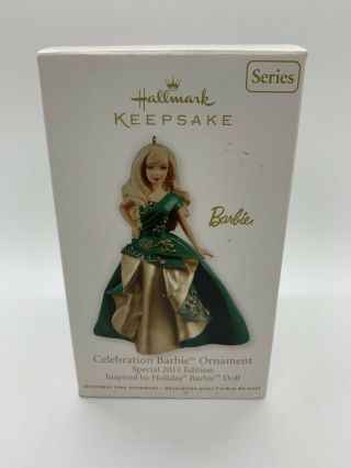 Hallmark Keepsake Barbie Celebration Barbie Ornament Special Edition 2011